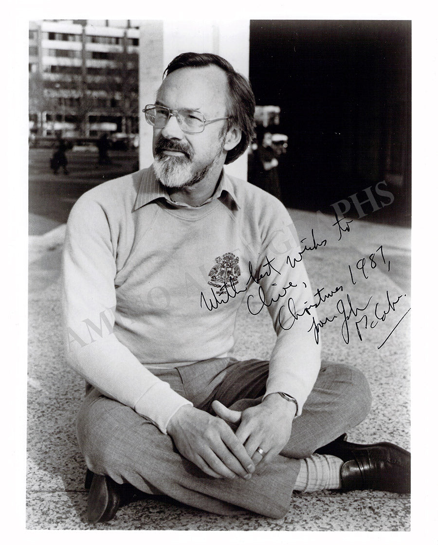 McCabe, John - Signed Photograph 1987