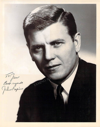 Napier, John - Signed Photograph