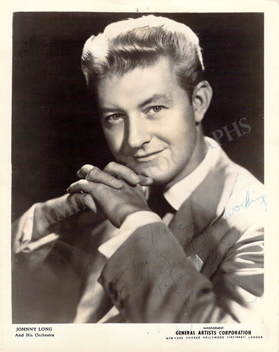 Long, Johnny - Signed Photograph