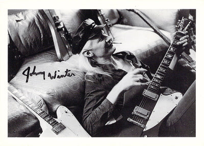 Winter, Johnny - Signed Photograph