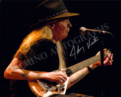 Winter, Johnny - Signed Photograph