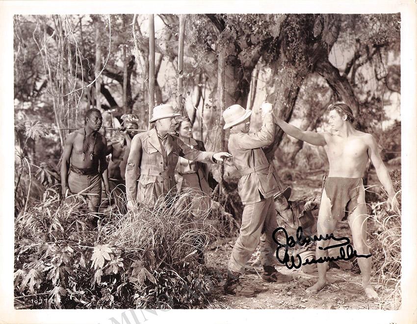 Weissmuller, Johnny - Signed Photo in "Tarzan"