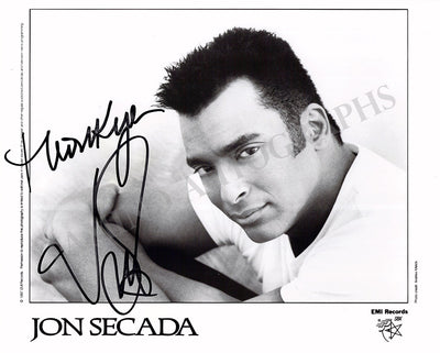 Secada, Jon - Signed Photograph