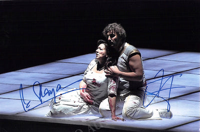 Kaufmann, Jonas - Stoyanova, Krasimira - Double Signed Photograph in Aida