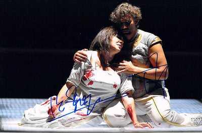 Kaufmann, Jonas - Stoyanova, Krassimira - Double Signed Photograph in Role