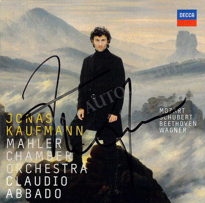 Signed CD Album Mozart Schubert Beethoven Wagner