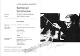 Fischer-Dieskau, Dietrich (conducting) - Bolet, Jorge (piano) - Concert Program Nurember 1975
