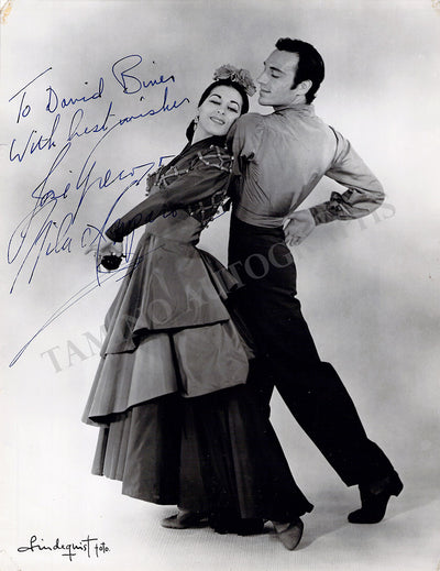 Greco, Jose - Amparo, Nila - Signed Photograph