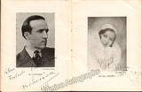 Luccioni, Jose - Popova, Ilka - Double Signed Program 1933