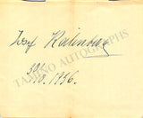 Opera Singers 1930s to 1950s - Autographed Lot of 27 Items