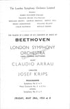 Krips, Josef - Signed Program London 1954