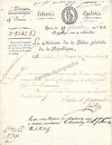 Fouche, Joseph - Set of 4 Documents Signed