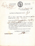 Fouche, Joseph - Set of 4 Documents Signed
