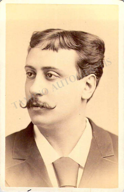 Frapolli, Giuseppe - Signed Page + Photo