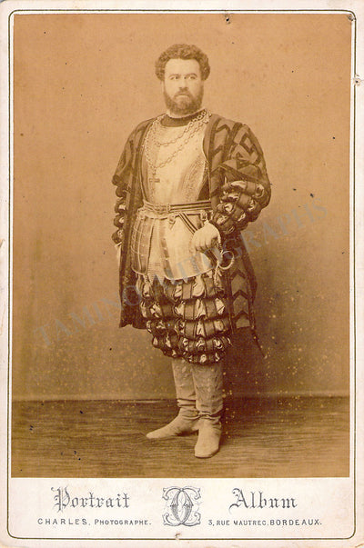 Coulon, Joseph Theodore - Signed Cabinet Photo 1868