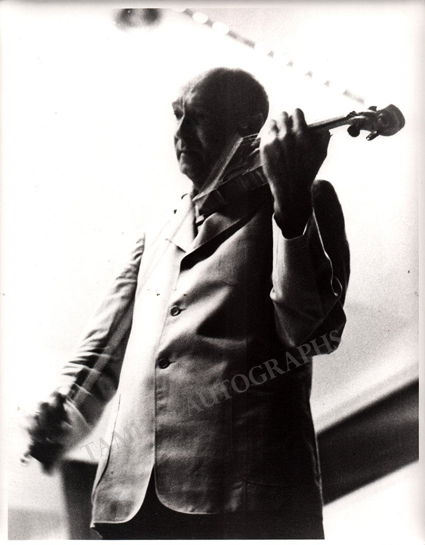 Szigeti, Joseph Original Photos in Performance Tamino Autographs