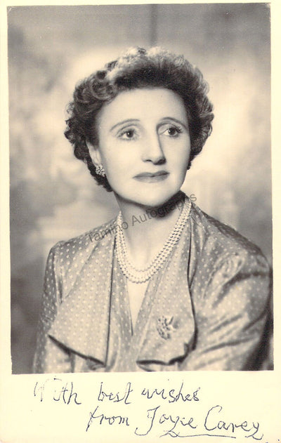 Carey, Joyce - Signed Photograph