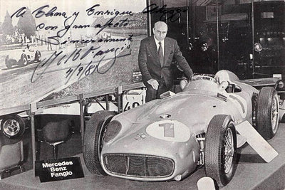 Fangio, Juan Manuel - Signed Photo 1981