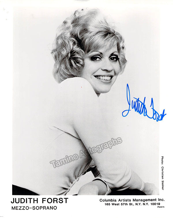 Judith Forst Singer FORST, Judith