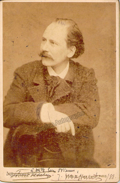 Massenet, Jules - Signed Photograph 1888