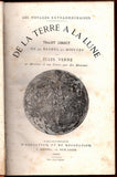 Verne, Jules - Signed Book "De La Terre a la Lune"