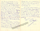 Danbe, Jules - Autograph Letters Signed 1882