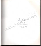 Child, Julia - Signed Book "The Way to Cook"