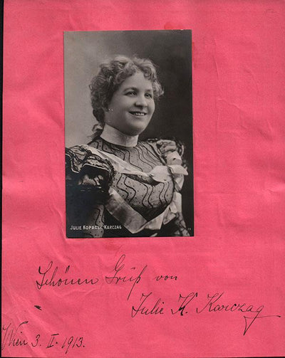 KOPACSY-KARCZAG, Julie - PICCAVER, Alfred