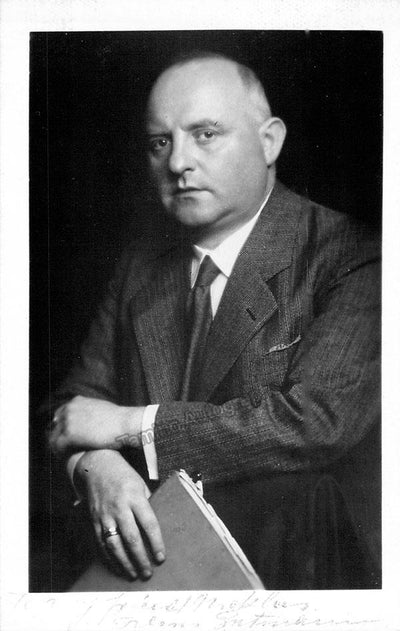 GUTMANN, Julius (Various Autographs)