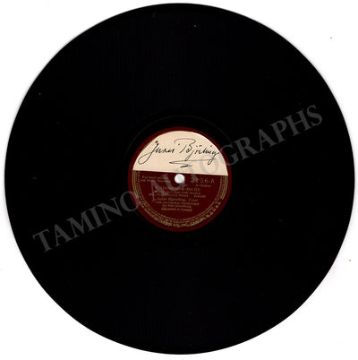 Bjorling, Jussi - Signature Clip on LP Record