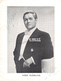 Bjorling, Jussi - Signed Program London 1952