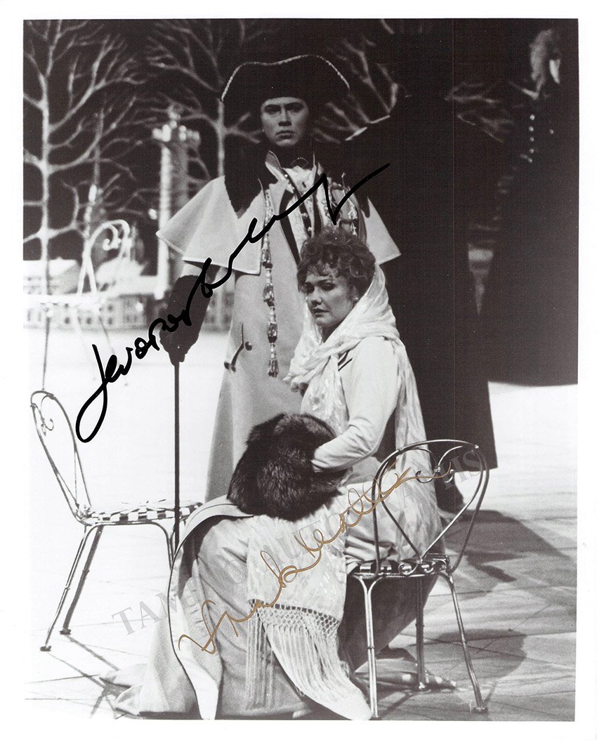 Hvorostovsky, Dmitri and Mattila, Karita - Double Signed Photo in Pique Dame