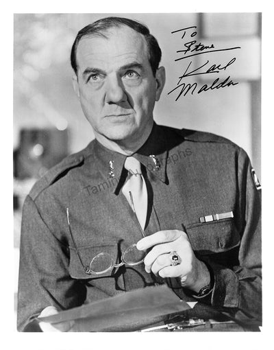 Malden, Karl - Signed Photograph