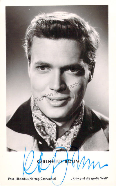 Bohm, Karlheinz - Signed Photograph