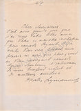 Szymanowski, Karol - Autograph Letter Signed