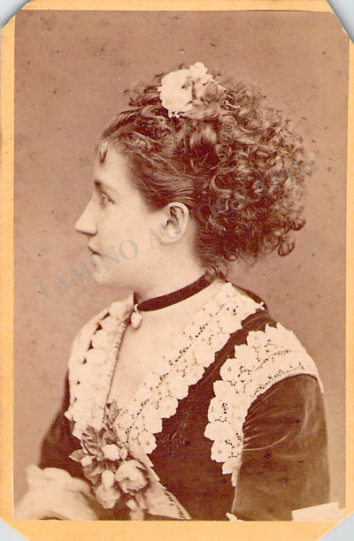 Tellheim, Karoline - Unsigned Vintage CDV