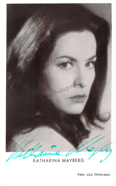 Mayberg, Katharina - Signed Photograph