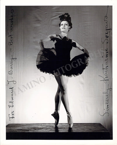Sergava, Katharine - Signed Photograph