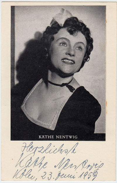 NENTWIG, Kathe