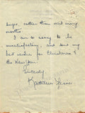 Ferrier, Kathleen - Autograph Letter Signed 1949