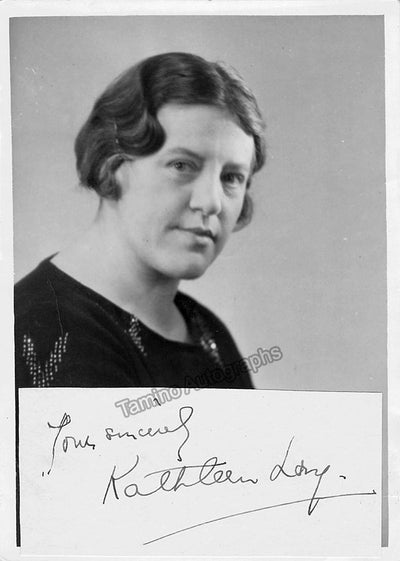 Long, Kathleen - Signature & Photograph