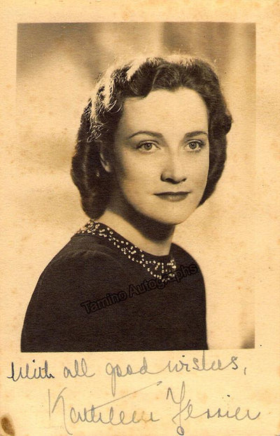 Ferrier, Kathleen - Signed Photo