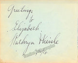 Opera Singers and other Classical Musicians - Lot of 36 Signatures