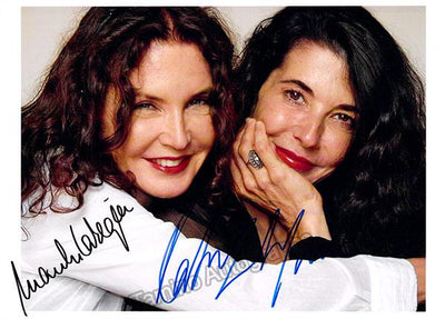 Labeque, Katia and Marielle - Double Signed Photo