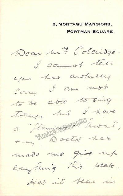 Rumford, Kennerly - Autograph Letter Signed