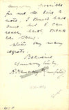 Rumford, Kennerly - Autograph Letter Signed