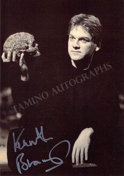 Branagh, Kenneth - Signed Photograph in Hamlet