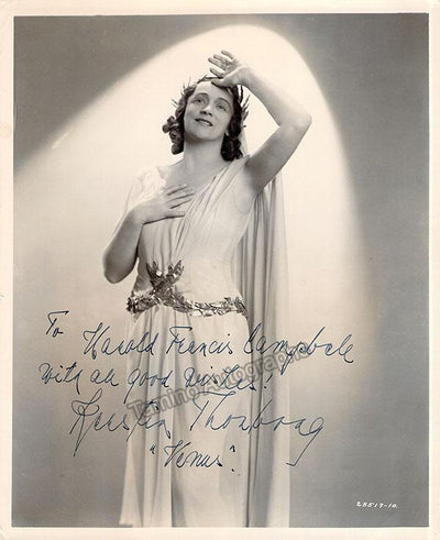 Thorborg, Kerstin - Signed Photo in Tannhauser