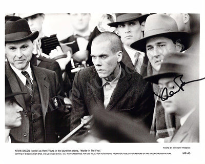Bacon, Kevin - Signed Photograph in "Murder in the First"