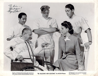Luke, Keye - Signed Photograph in "Dr. Gillespie's New Assistant"